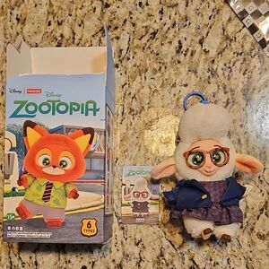 Disney Zootopia Plush Toy with Blue Jacket